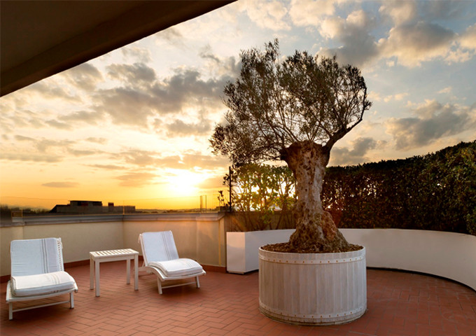 media.attico one suite riccione solarium